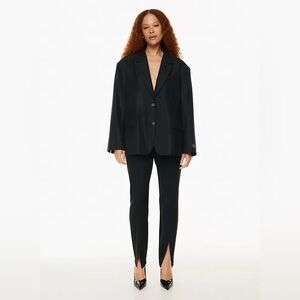 Aritzia Babaton Vogue new Black Business Casual Formal Evening Oversized Size L